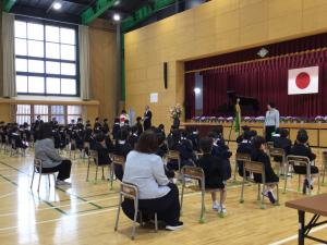 入学式での呼名