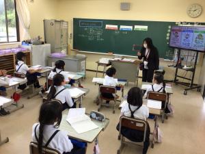 家庭学習の仕方の学習風景