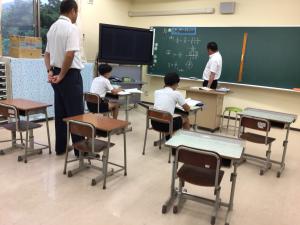 6年算数の授業